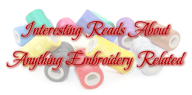 Articles About Anything Embroidery