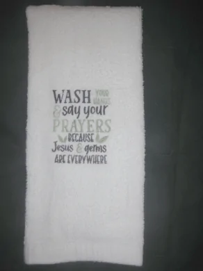 Wash Your Hands and Say Your Prayers Because Jesus & Germs Are Everywhere