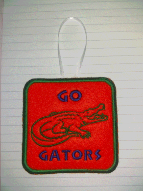 Alligator Christmas Ornament