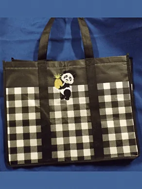 Panda Reusable Grocery Bag