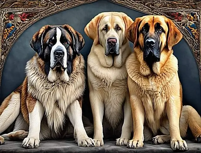 dogs animal embroidery