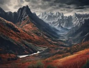 embroidered mountains