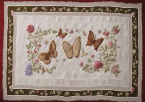 embroidered placemats
