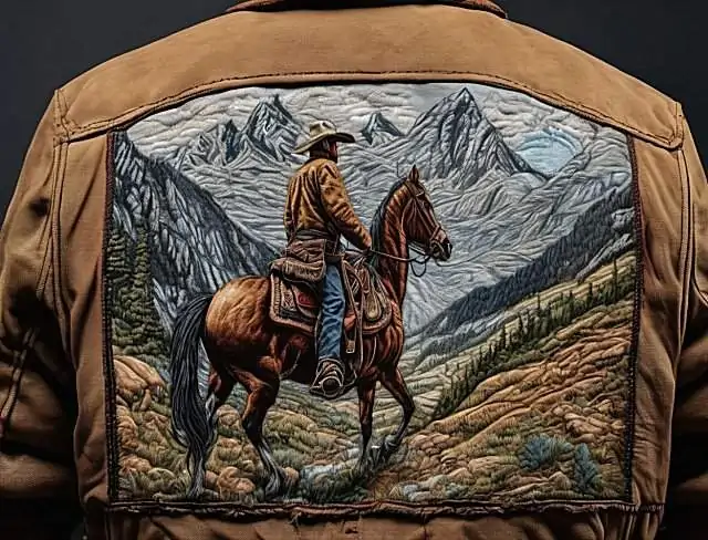 embroidery applications Western Jacket