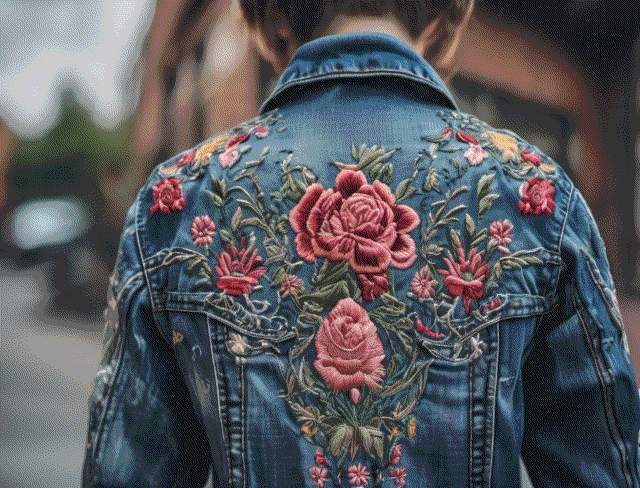 embroidered jacket