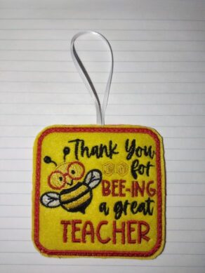 teacher christmas ornament