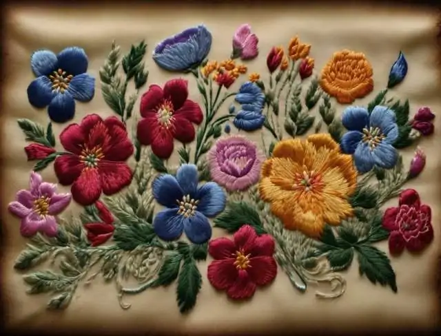 unconventional embroidery paper