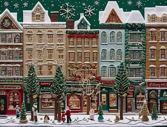 Urban Nature Embroidery christmas