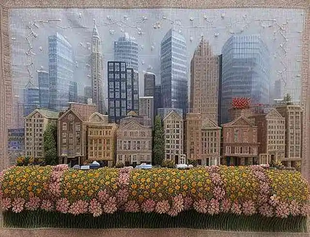 Urban Nature Embroidery summer