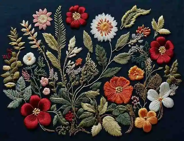 embroidery mastery flowers