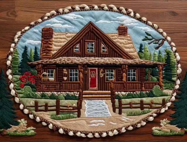 embroidery technology cabin