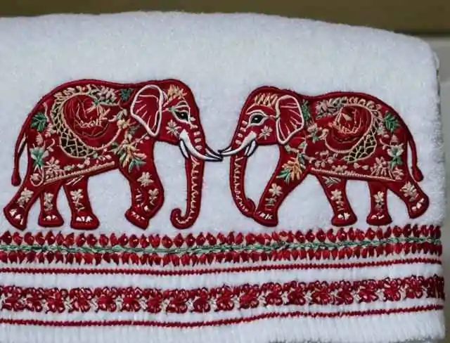 enigmatic embroidery Indian Artistry