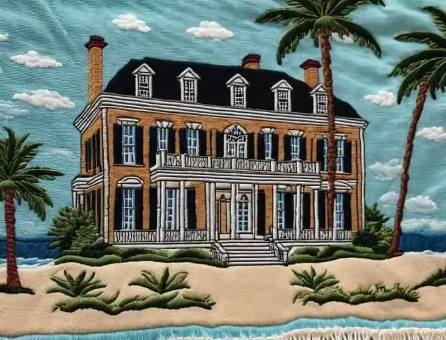 enigmatic embroidery mansion