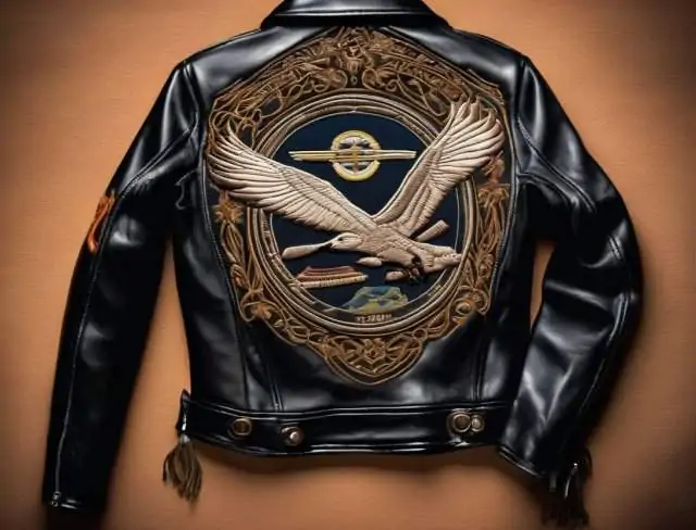 fiber art jacket