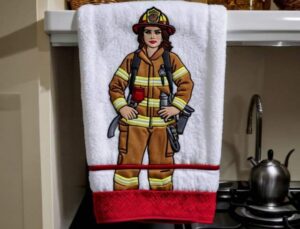 first responder embroidery