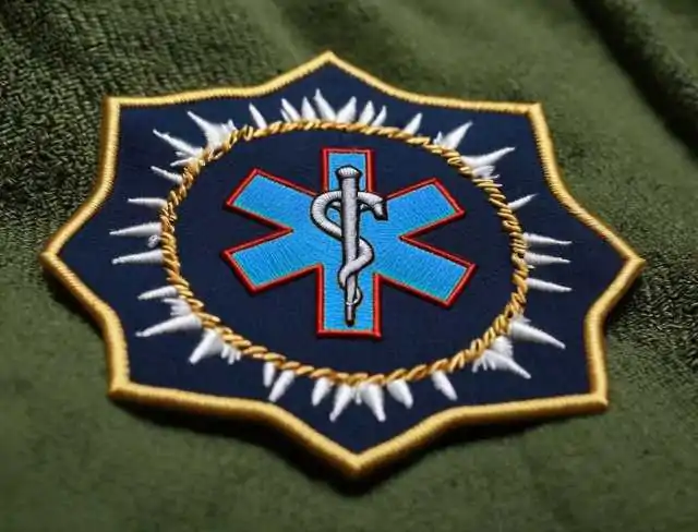 first responder embroidery ems