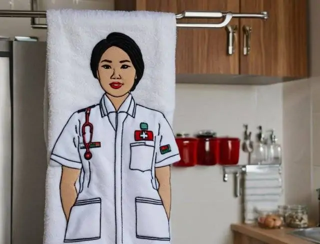 first responder embroidery nurse