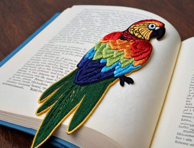 free standing lace parrot