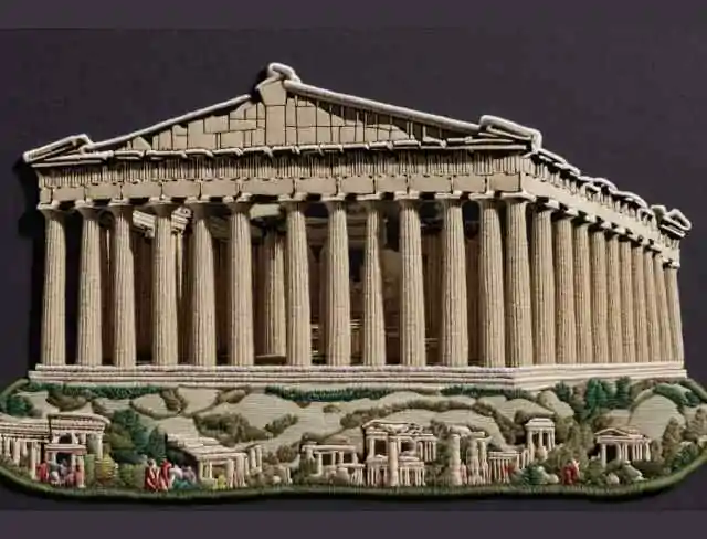 embroidered alchemy parthenon