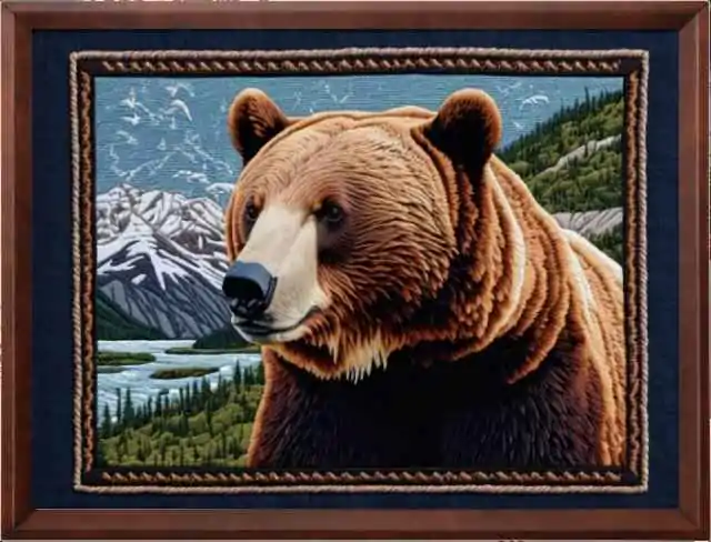 embroidered alchemy scenery