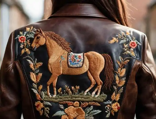 embroidered horse jacket