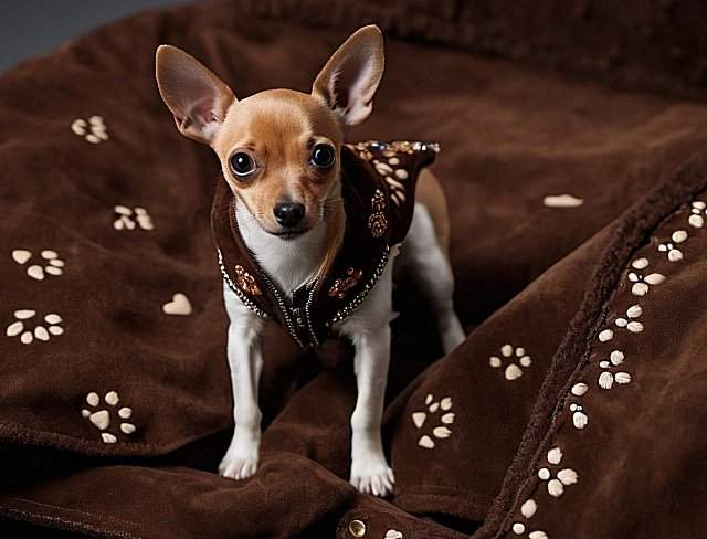 embroidered pet accessories mini pincher