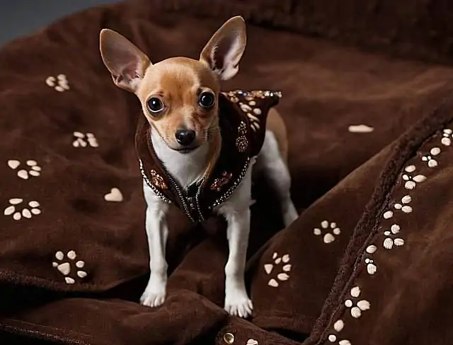 embroidered pet accessories mini pincher