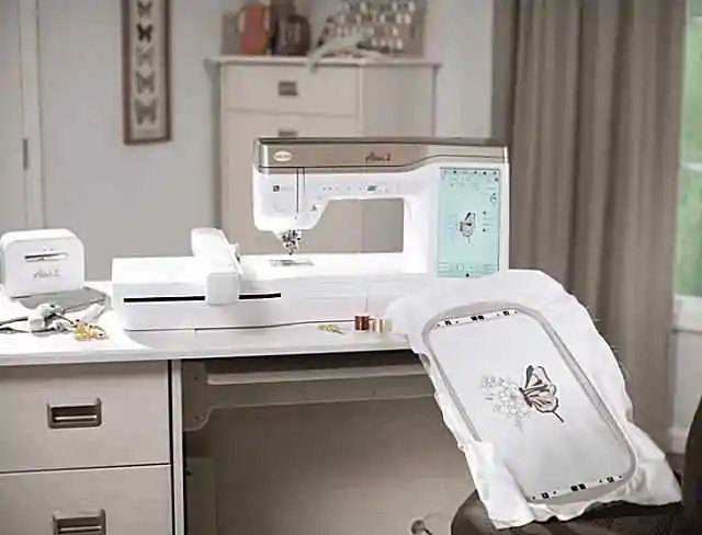 embroidery needle guide