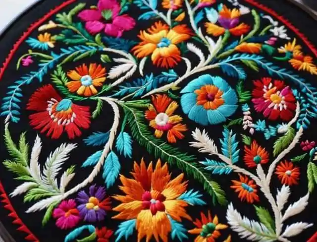 embroidery traditions mexican otomi