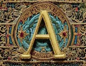 font embroidery
