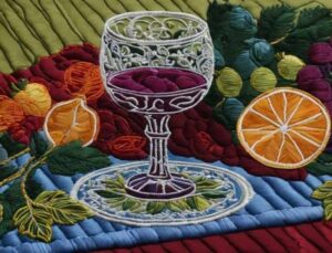 gastronomy embroidery