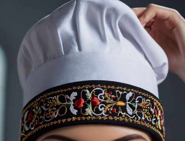 gastronomy embroidery chefs toque