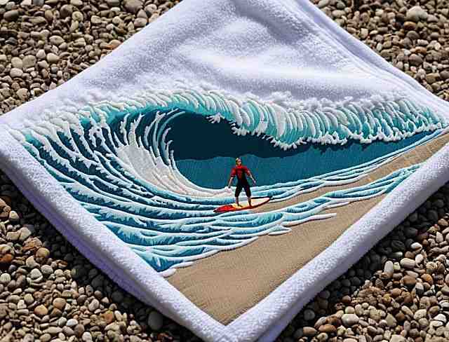 majestic embroidery towel