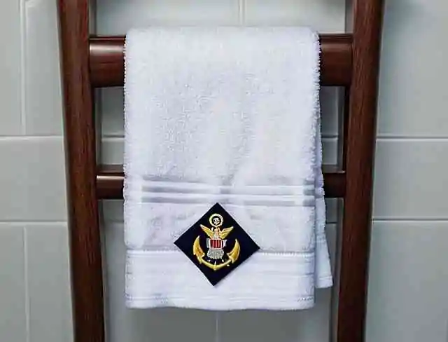 personalized embroidery military service