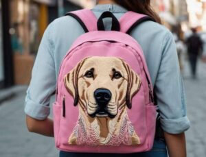 canvas fabric backpack