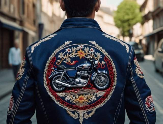 canvas fabric jacket