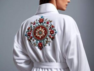 robe embroidery