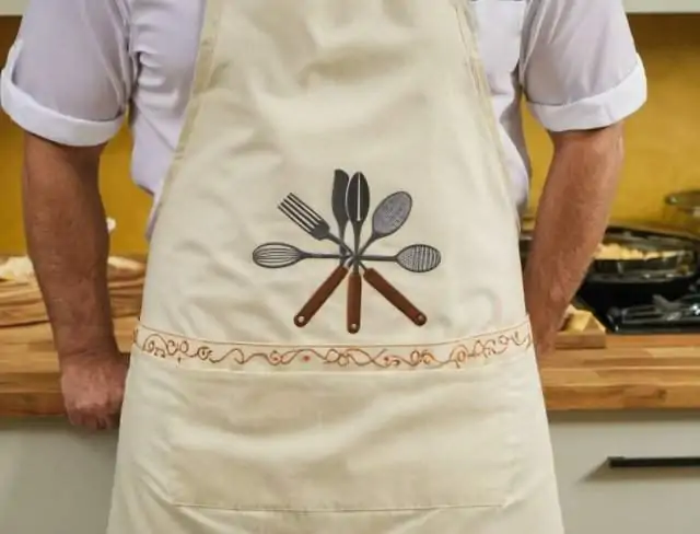 custom embrodiery apron