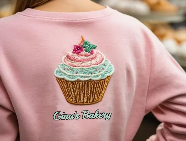 embroidered shirt sweatshirt