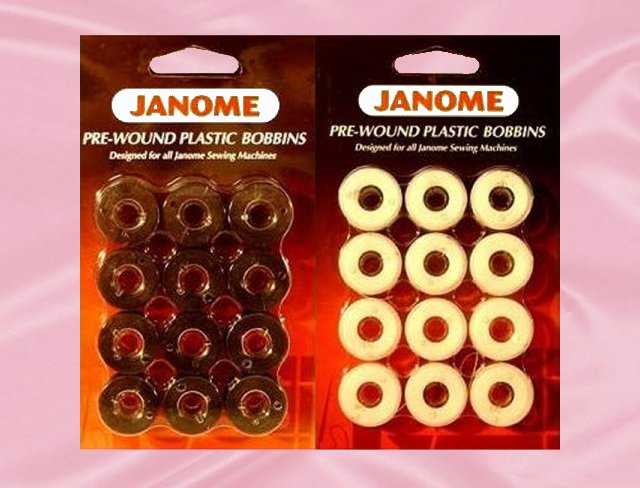 embroidery bobbins janome