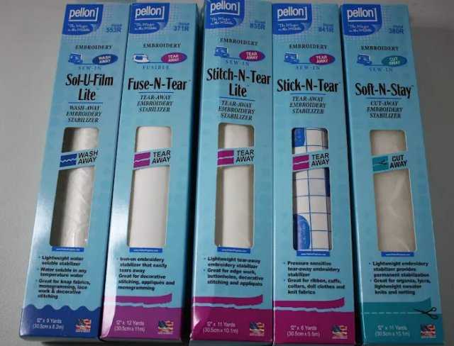 pellon embroidery stabilizer