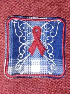 Heart Disease Awareness Ribbon Magnet