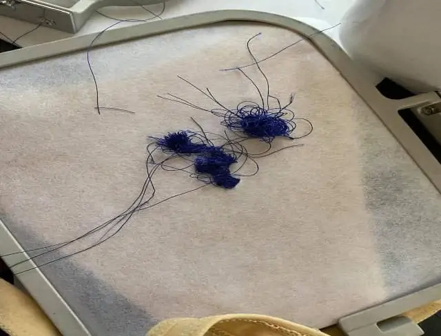 embroidery bobbin troubleshooting nesting