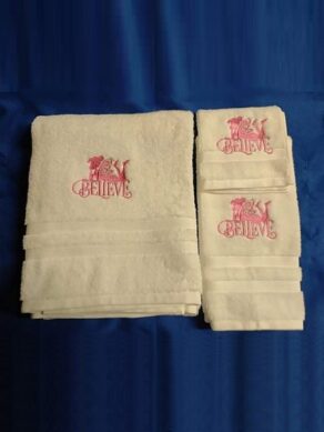 Fairy Believe Bathroom Towel Set