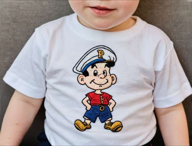 cartoon character toddler shirt