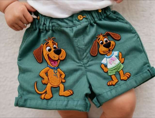 cartoon character toddler shorts