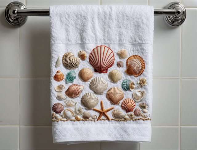 nautical theme seashells