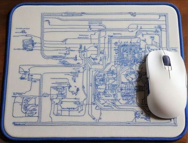 tech accessories mouse pad