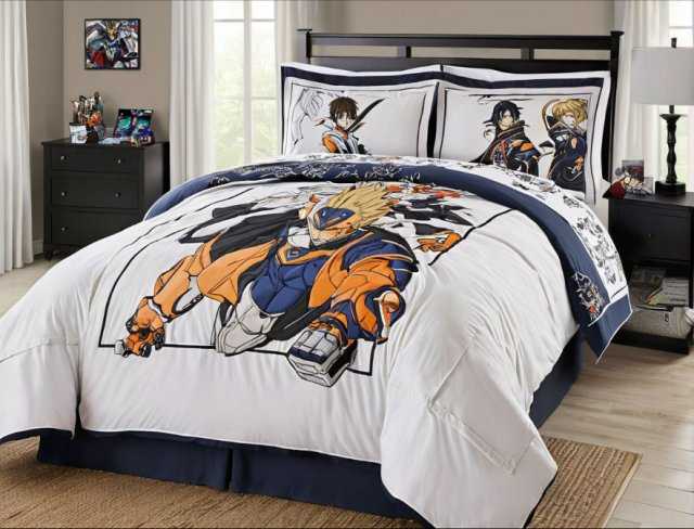 bed linen embroidery.- bedding ensemble