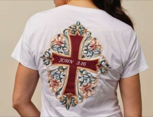 christian theme embroidery